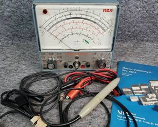 DW107 RCA Master VoltOhmyst WV510A with Components