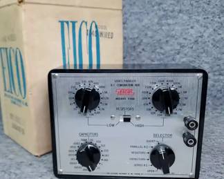 DW125 EICO Model 1140 SeriesParallel RC Combination Box