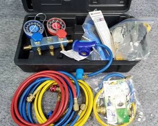 DW192 Air Conditioning Manifold Gauge Set and Components