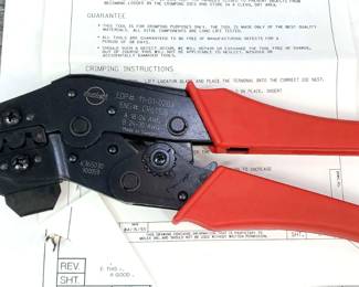 DW168 Molex Ratcheting Crimp Tool