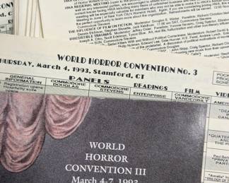 With Lots of Copies of Events Schedule