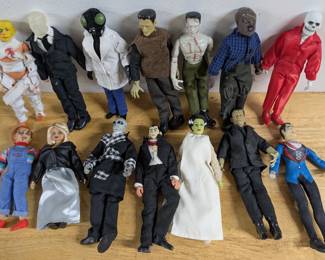 Mixed Toy Figures lot - mostly horror