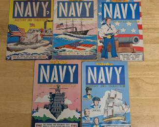 1950s Navy History Comic Books