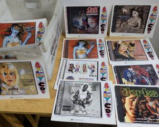 Silly CD 8x10 cards / 800+ total pieces