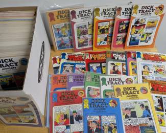 Dick Tracy / Blackthorne Comics - full shortbox