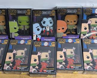 Funko Monster Pins x10