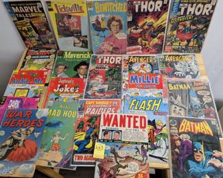 Vintage Comic Books - Silver and Bronze