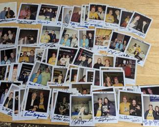 Personal Collection Signed Celeb Polaroids