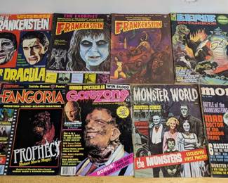 Horror Magazine / Monster Mag Lot