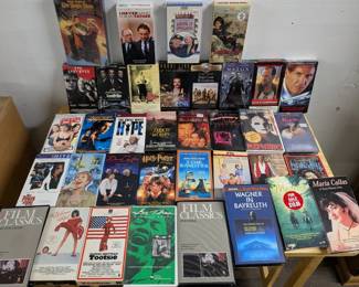 VHS Tapes Lot