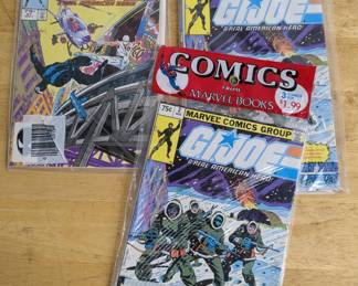 3x Sealed GI Joe Comic Collector packs