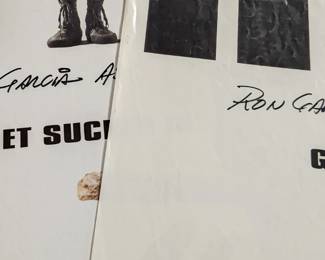 2 signed by film camera operator