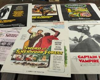 LARGE movie theater poster lot - Bronson!