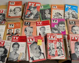 Vintage TV Guide / TV Digest Lot
