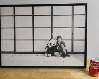 Framed John Lennon Print