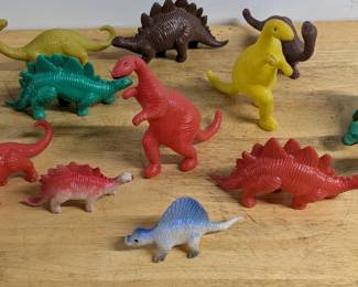 Vintage Toy Dinosaurs