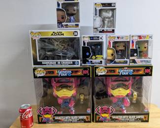 Funko Pop Lot with TWO large Galactus toys