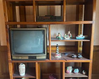 Vintage TV Shelf