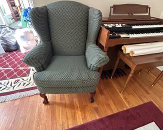 Wing back chair