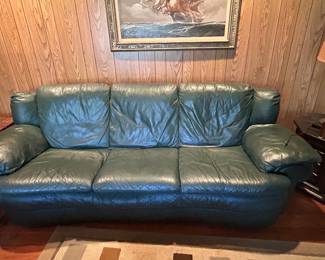 Leather couch