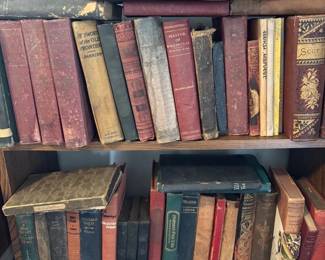 Vintage Hard Cover books