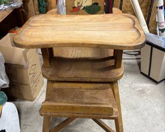 Vintage highchair