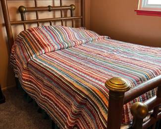 Brass bed - full size