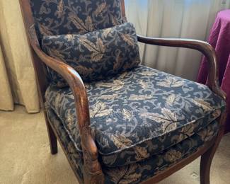 Pair of Ethan Allen Regency Style Carved Chairs $250