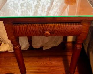Tiger Maple Side Table $145