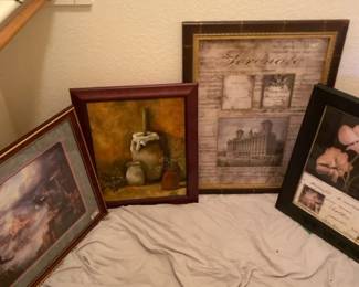 Four Framed Pictures