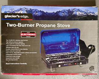 Glacier's Edge Two-Burner Propane Stove