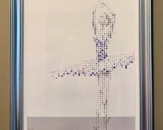 "Ballerina" Lithograph, Signed Spoon