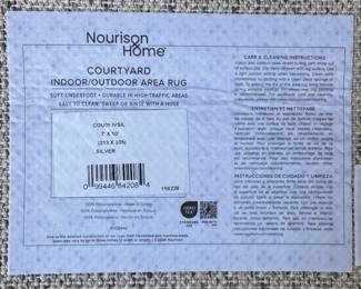 detail Nourison Home Courtyard Indoor/Outdoor Rug - 7' x 10'