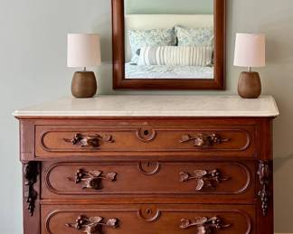 Antique Carved Eastlake Chest