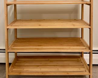 Bamboo Shoe Rack