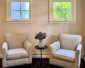 (2) Rowe “Concord” Furniture Armchairs