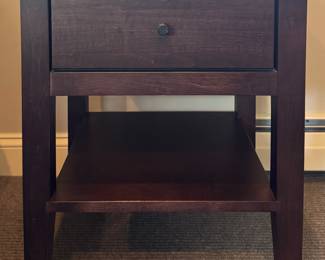 (2) Handcrafted Wood Castle Ltd. Nightstands (Made in Oregon)