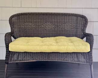 Pier 1 Wicker Loveseat