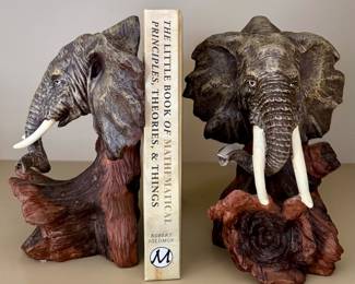 Elephant Bookends