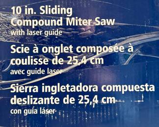 Kobalt 10 in. Sliding Compound Miter Saw