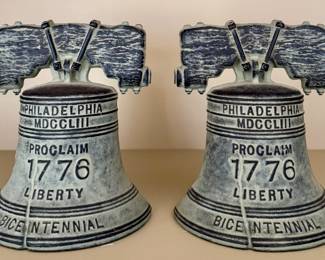 Liberty Bell Book Ends