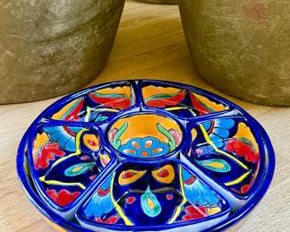 Dip and Veggie Divided Dish