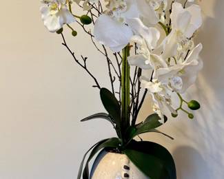 Faux Orchid Arrangement