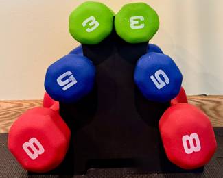 Dumbbell Set & Rack