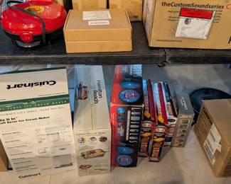 New in box kitchen items 