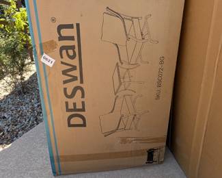 New boxed patio furniture 