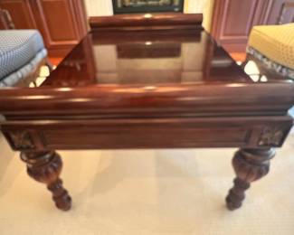 25. Century Furniture Coffee Table (46" x 32" x 23") (as is)