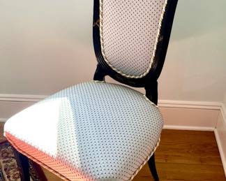 143. High Shield Back Side Chair