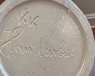 20. Blue German Stein (7.5")