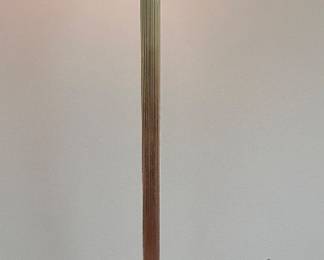 88. Brass Torchiere Lamp (68")